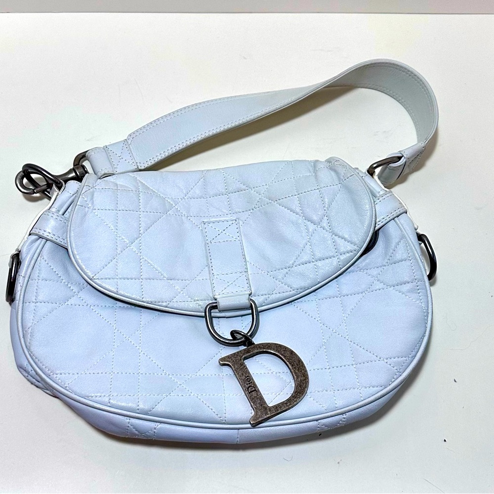 Dior small leather bag- never used!